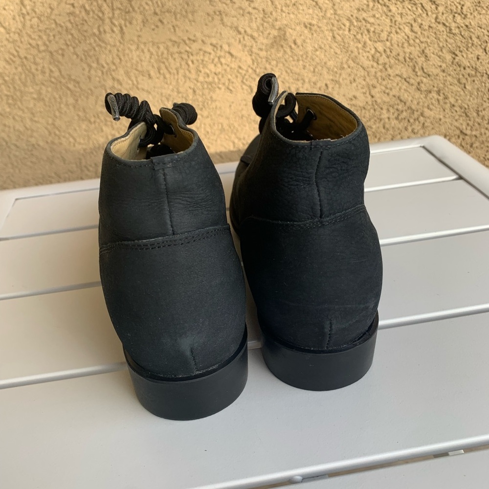 Ariat leather booties dark grey almost navy color size 7.5M - Picture 15 of 16